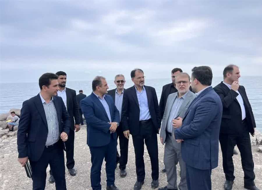 بازدید میدانی رییس دادگستری مازندران از سواحل غرب استان