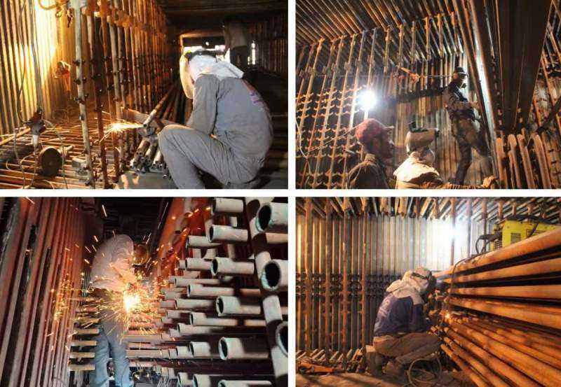 افزایش ۱۰۰ مگاواتی توان تولید دو واحد بخار نیروگاه نکا 