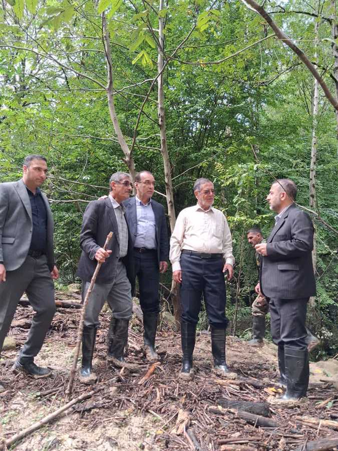 حضور میدانی باقری جامخانه در قلب بحران