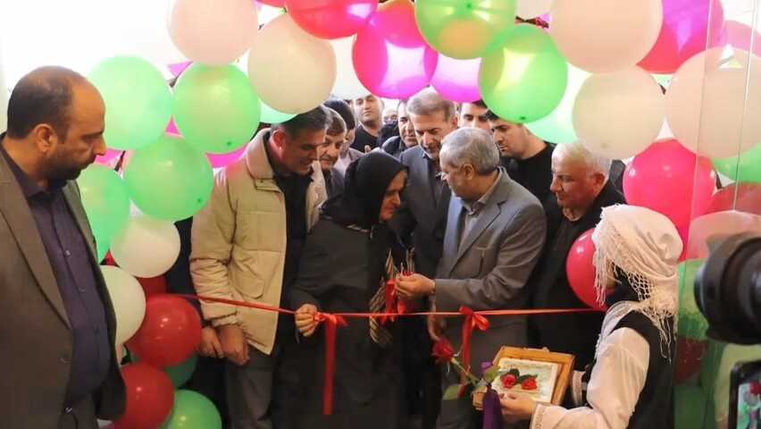 افتتاح دبستان شهید پولادی مرزن آباد با حضور وزیر آموزش و پرورش 