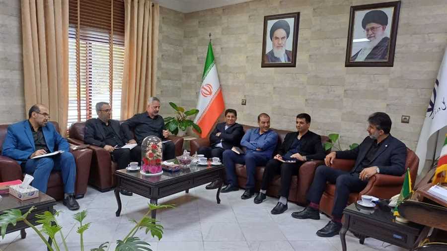 برگزاری جلسه هماهنگی برگزاری مسابقات کشتی آینده سازان مازندران 
