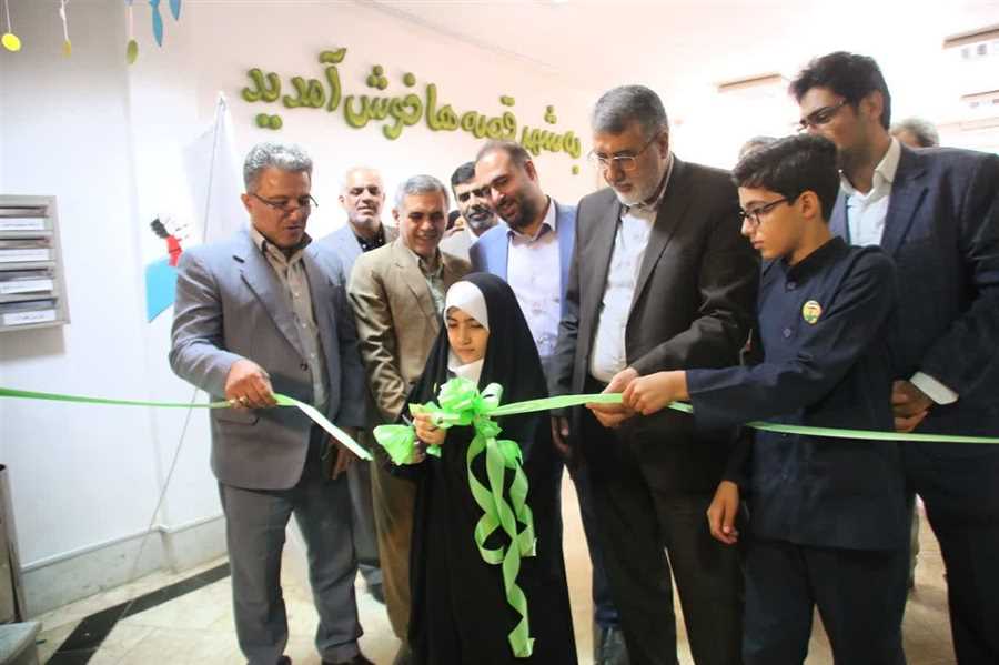 افتتاح نمایشگاه هفته کودک در مازندران