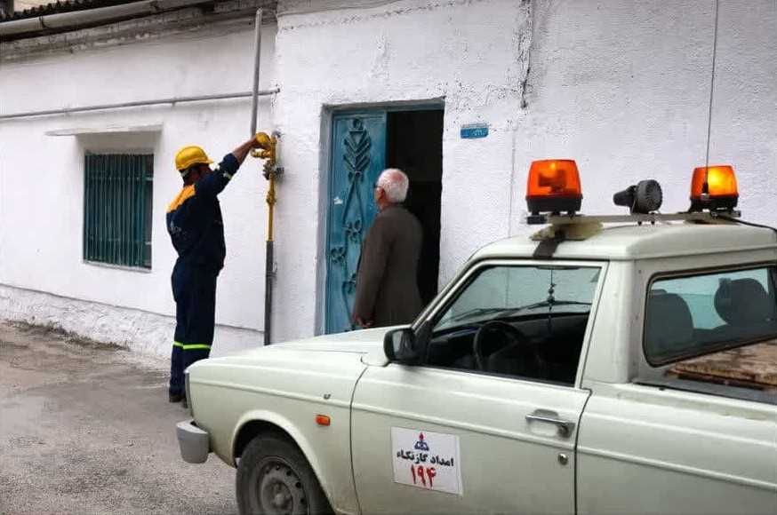 آمادگی کامل نیروهای امداد گاز مازندران برای خدمات‌رسانی